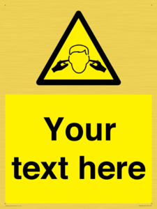 Custom Noise Hazard Sign